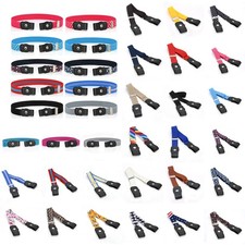 Buckle-free Elastic Invisible Waist Belts for Pant No Bulge Hassle Kid Boy Girls