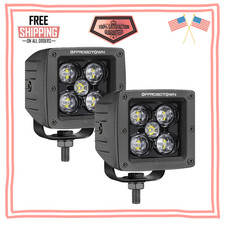 Offroadtown 2pcs 3-inch 100w Cree Led Cube Lights For Off-road Vehicles Offroadtown 2pcs 3-inch 100w Cree Led Cube Lights For Off-road Vehicles