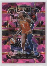 2024 Panini Select WNBA Concourse Pink Ice Prizm Tiffany Mitchell #44 11nq
