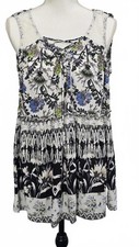 New Directions Curvy Floral Lace Sleeveless Dress Size 0X