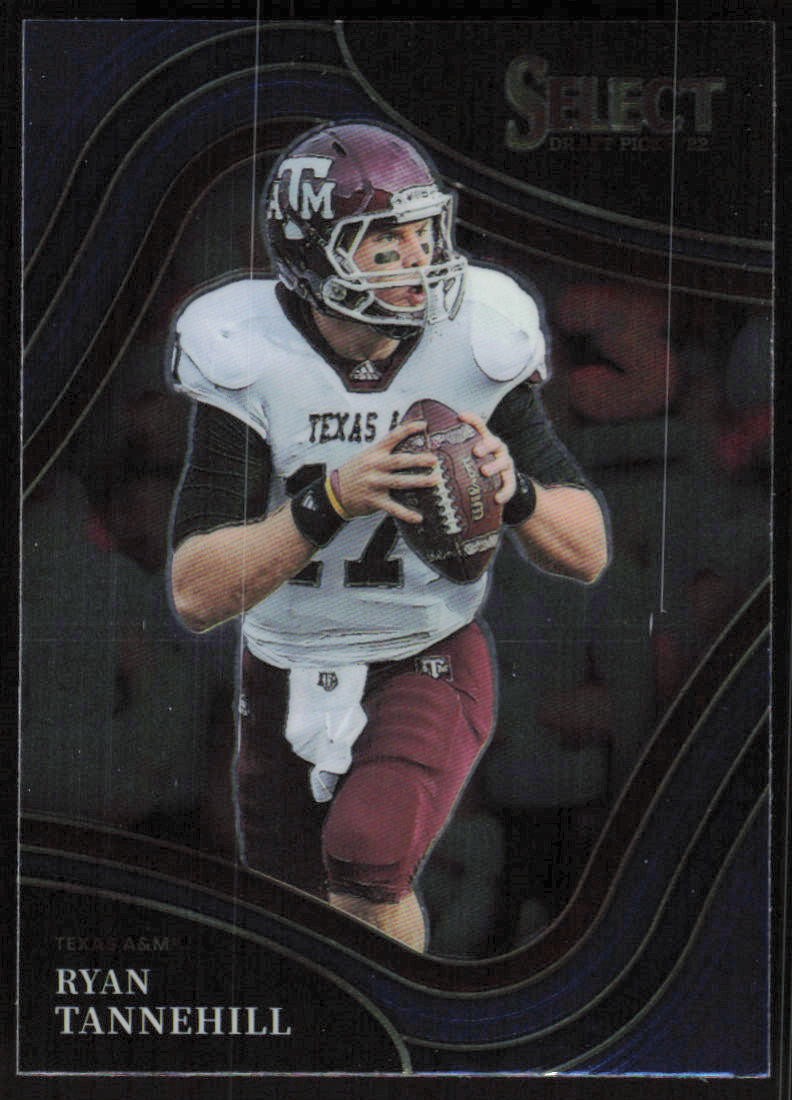 2022 Panini Select Draft Picks Blue (Retail Base) #156 Ryan Tannehill