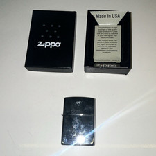 Zippo Made in USA Chrome Lighter w/ Original Zippo Box and Insert Included