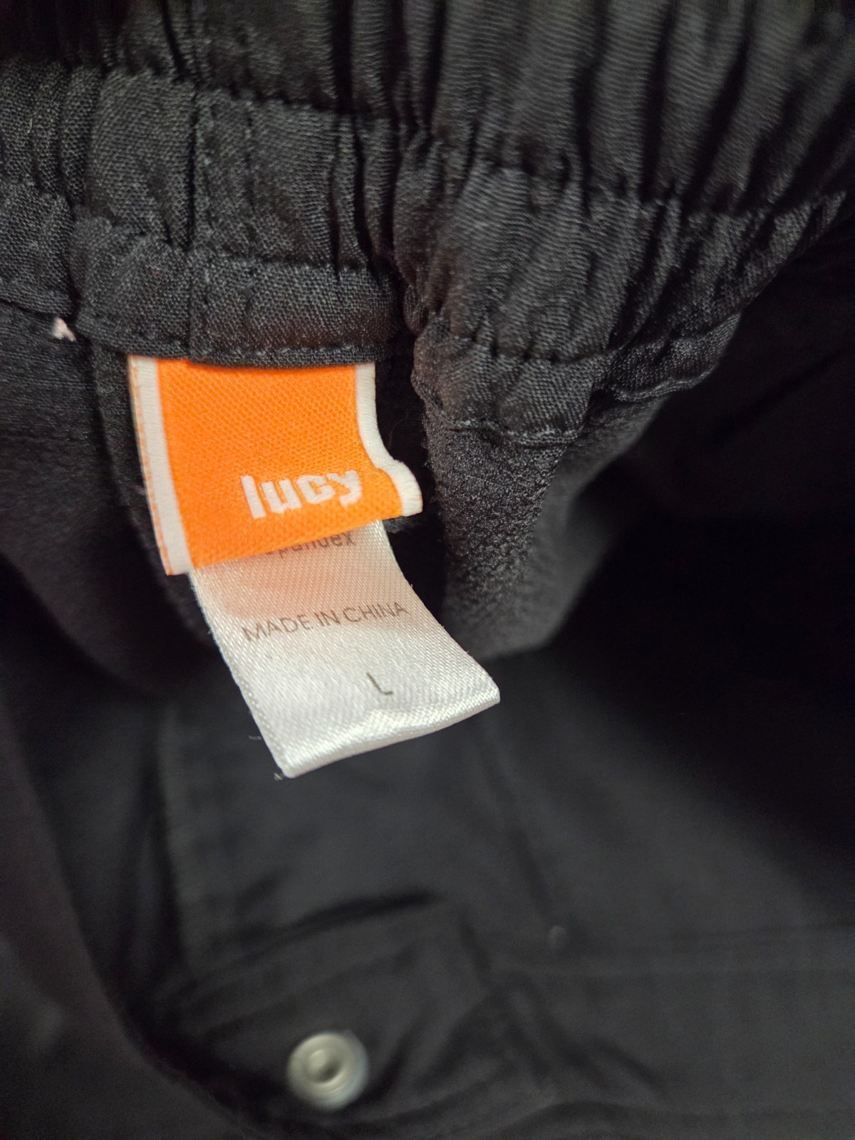 LUCY Solid Black Nylon Water Resistant Outdoor Hi… - image 4