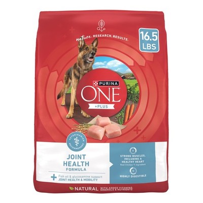 Plus Dry Dog Food Joint & Mobility Health High Protein Chicken & Rice 16.5 lb