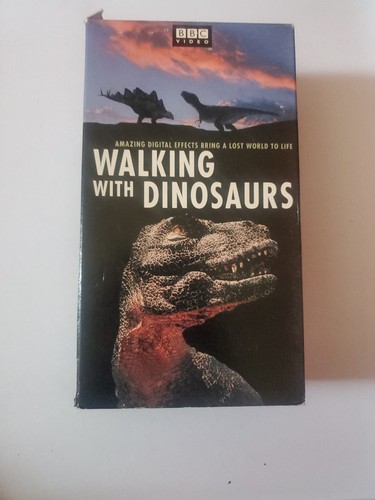 Walking with Dinosaurs (VHS, 2001, 2-Tape Set, Double Cassette)