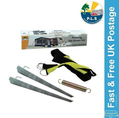 PLS Vorzelt Zurrset Storm Strap Over The Top Wohnwagen Camping Zelt - BG300