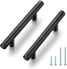 30 Pack 5 Inch Kitchen Cabinet Handles Matte Black Cabinet Pulls Black Drawer..