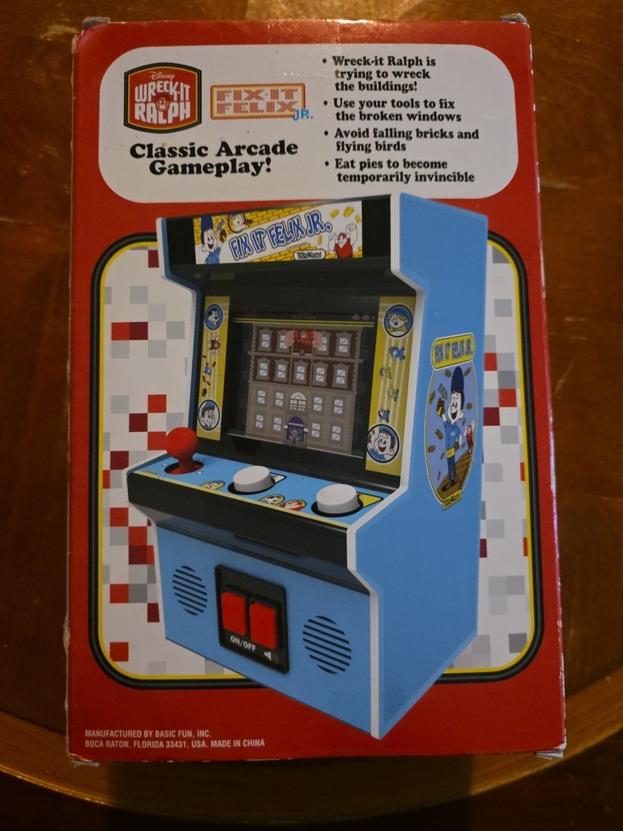 Fix It Felix Mini Video Arcade Game Classics Disney Wreck-it