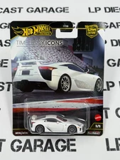 HOT WHEELS Lexus LFA White 1:64 Diecast Timeless Icons