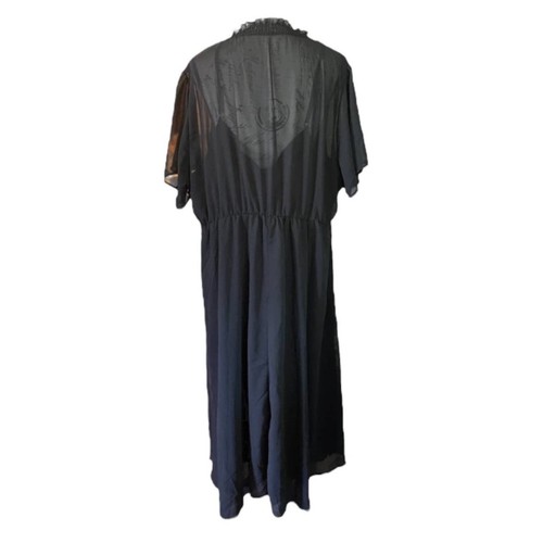 Bloomchic Plus Size Black Layered Dress Size 26 - Picture 2 of 4