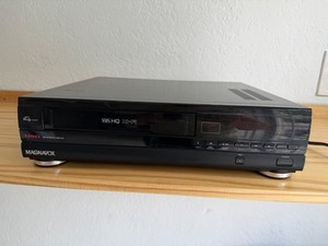 Magnavox VR9965AT01 VHS Player Tested But Needs Service/Head Cleaning. See Video