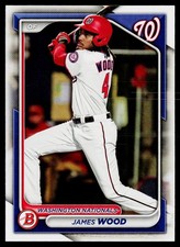 James Wood 2024 Bowman Prospects #BP-91 Washington Nationals