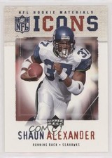 2005 Upper Deck Rookie Materials Icons Shaun Alexander #IC-10 1hs9