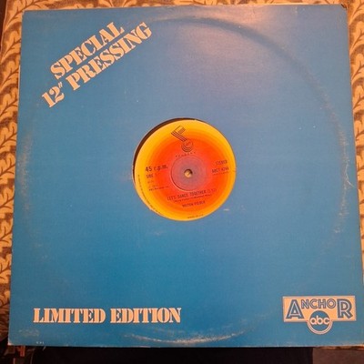 WILTON FELDER ''LET'S DANCE TOGETHER'' LIMITED EDITION 12'' VINYL SINGLE 1978 VG+
