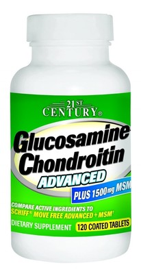 21st Century Glucosamine Chondroitin Advanced Plus MSM Joint & Cartilage 120ct