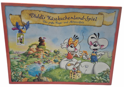 Diddl Diddls Käsekuchenland-Spiel Das große Frage- und Aktions-Quiz Brettspiel