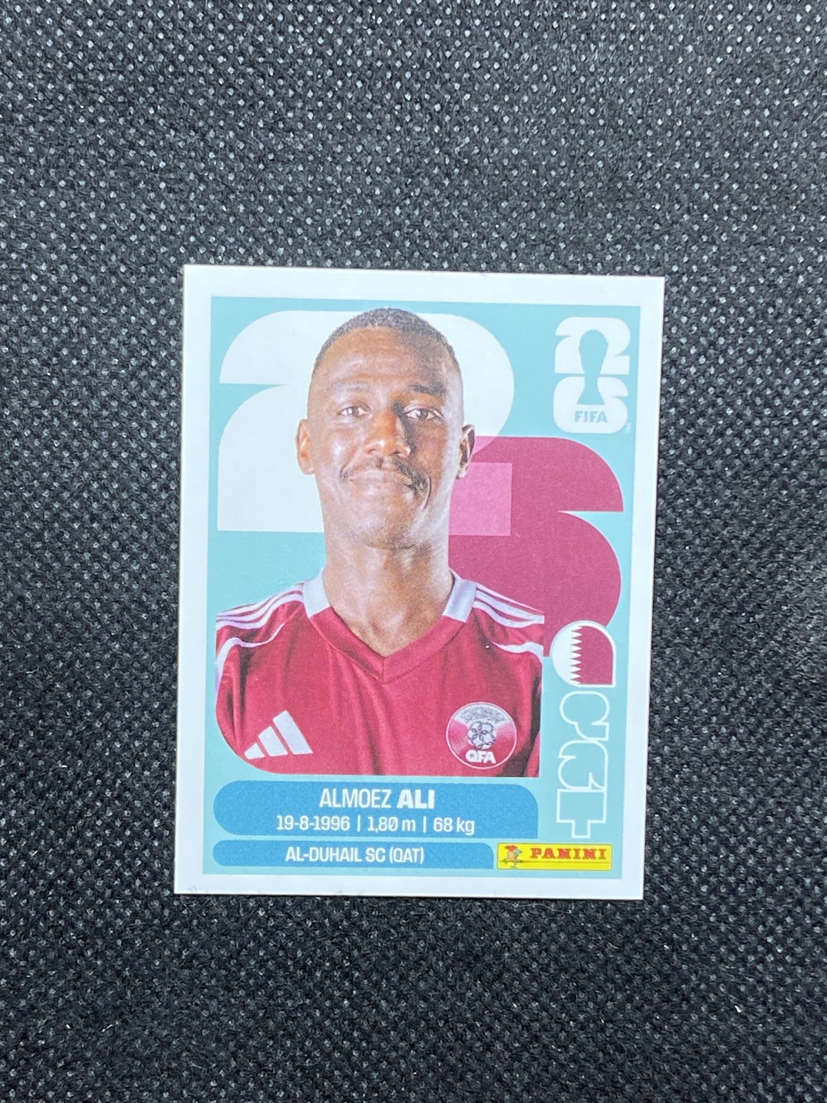2026 Panini FIFA World Cup Stickers Almoez Ali QAT Qatar #QAT20