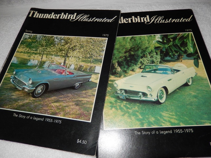 Thunderbird Illustrated  Magazine Volume #1 lot of Issues 2 and 3