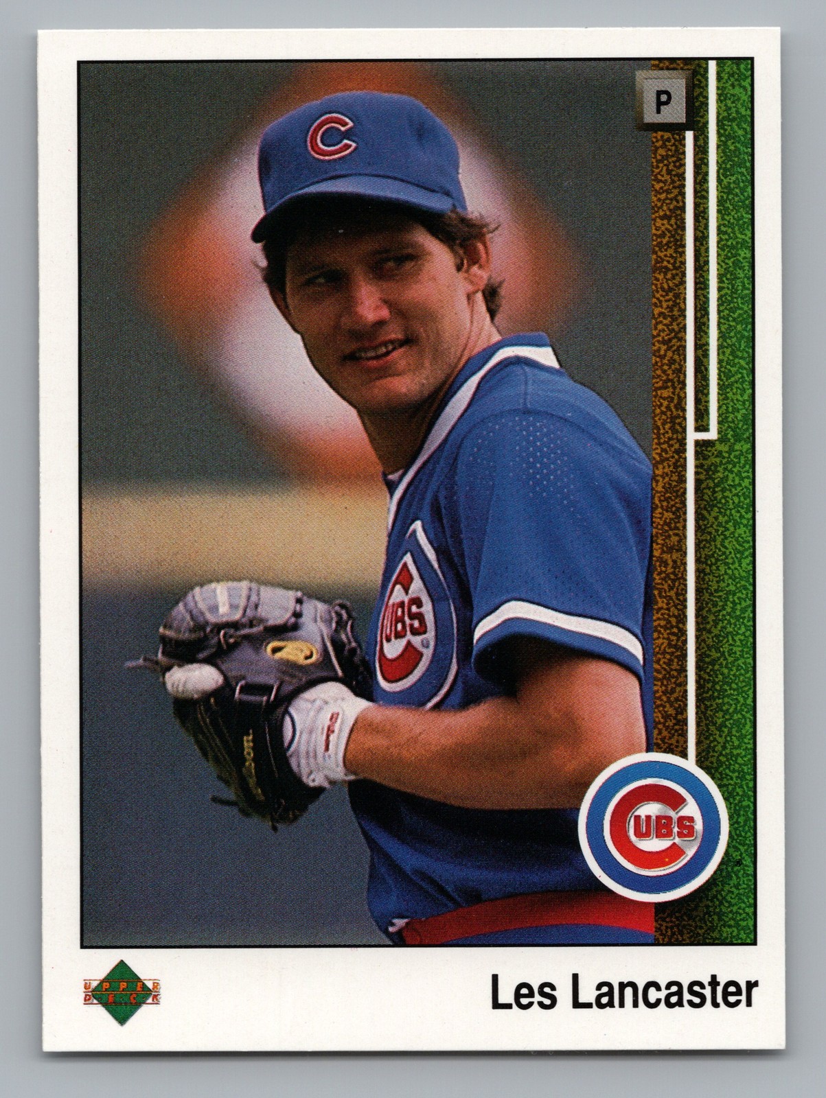Les Lancaster 1989 Upper Deck Chicago Cubs #84