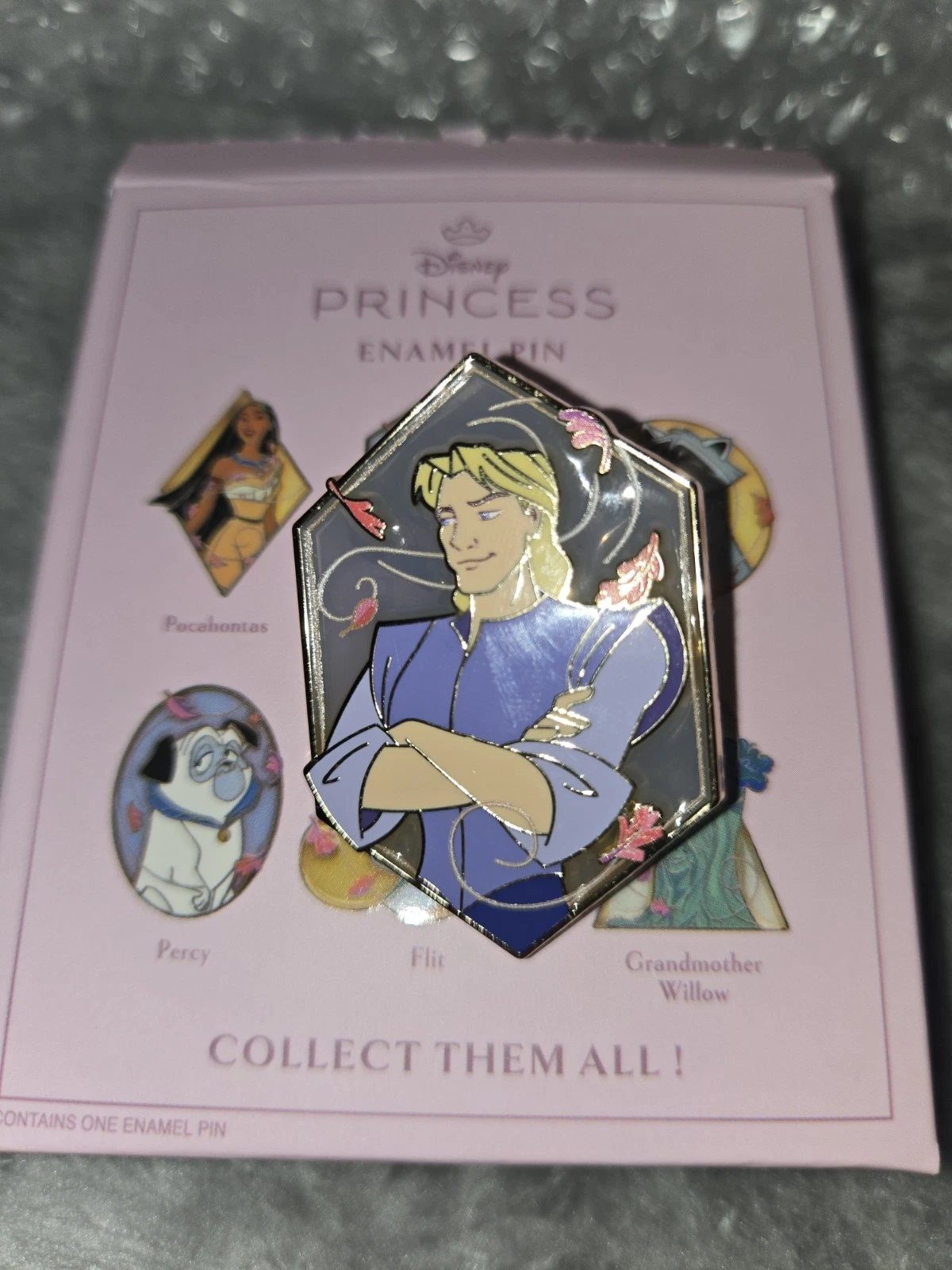 John Smith - Disney Pocahontas Wind Blind Box Enamel Pin - New