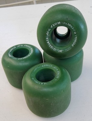 Powell Peralta Street Cubic Skateboard Rollen vintage oldschool grün Rar!