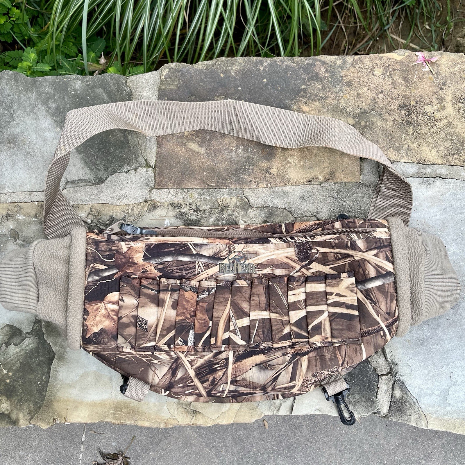 Redhead Deluxe Neoprene Handwarmer Shell Belt Bag Realtree Max4 Camo Mossy Oak