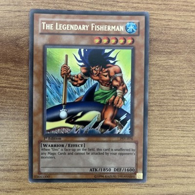 PSV-076 Der legendäre Fischer Ultra Rare 1. Auflage NM Yugioh Karte