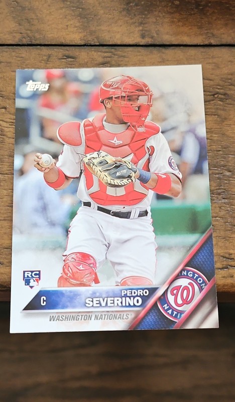 2016 Topps - Pedro Severino #420 (RC)