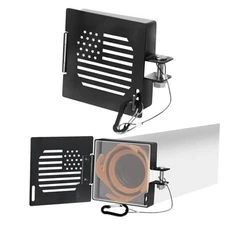 Aluminum RV Bumper End Cap 2 Pack, Fits 4-Inch Square Camper Bumpers, Sewer 