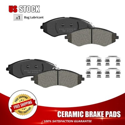 For 2004-2017 Chevrolet Aveo/Aveo5/Optra/Spark/Spark EV Front Ceramic Brake Pads