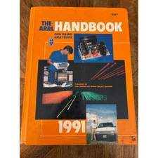 Hardcover The ARRL handbook for radio amateurs 1991 68th edition vintage 