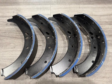 FE-57763, E-2549 Heavy Duty Brake Shoes 15x3, antique truck brake shoe set