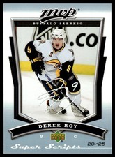 2007-08 Upper Deck MVP SUPER SCRIPT Derek Roy /25 Buffalo Sabres #248