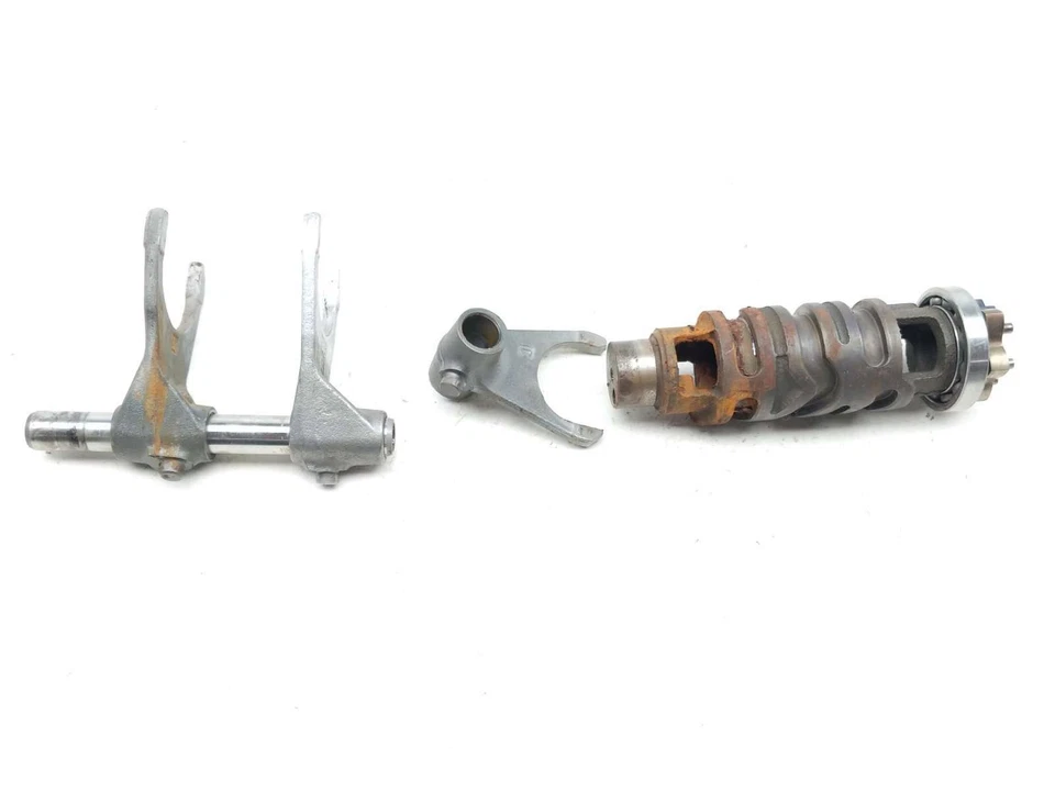 09-14 Yamaha YZF R1 Transmission Shift Shifter Forks and Drum - Image 2 of 4