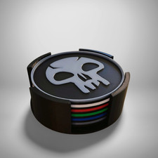 MTG Mana Symbol Coaster Set