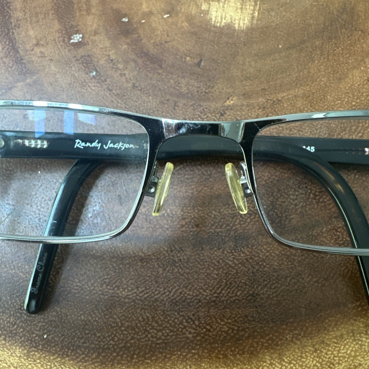 Randy Jackson 1906 Zyloware C.058 55[] 20 145 Men's Eyeglasses | eBay