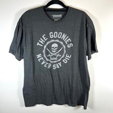 The Goonies Never Say Die Skull Swords Graphic T Shirt Adult XL Ripple Junction