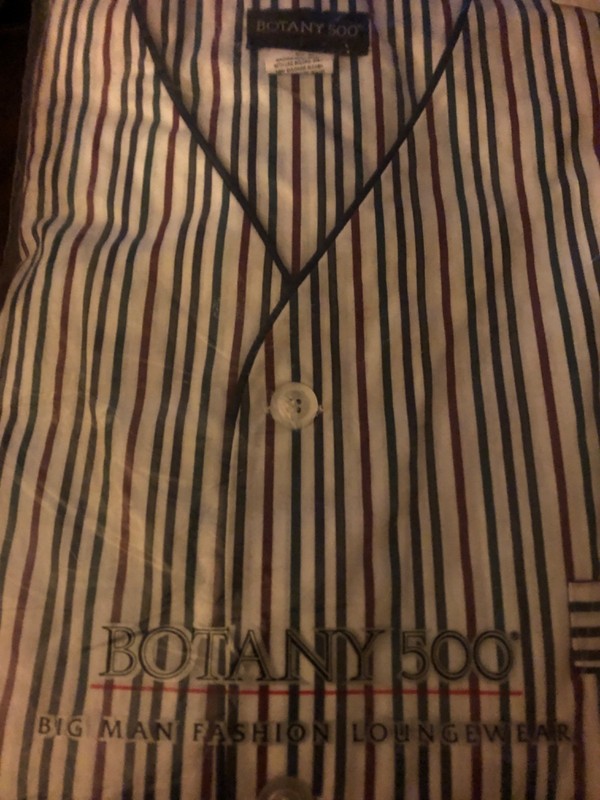 Vintage botany 500  men’s loungewear size 2xl short sleeve  knee length pajama