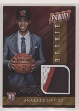 2014 Panini Black Friday Rookie Memorabilia 10 Lava Flow Shabazz Napier #4 0c3