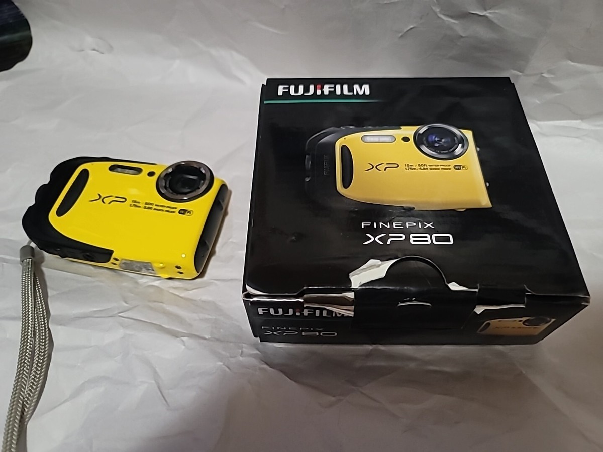 Fujifilm FinePix XP80 Waterproof Digital Camera with 2.7 in LCD