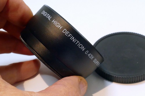 Digital  HD 58mm  Lens Super Wide Angle 0.43X  AUX  HD AF - Picture 2 of 12