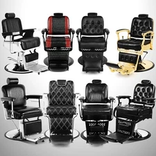 Artist Hand Heavy Duty Hydraulic Barber Chair All Purpose Recline Salon Stylist