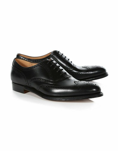 Cheaney Broad II Brogue Shoe Black 