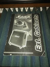 Marshall Ext. Cabinets 2x12 4x12 Amplifie…