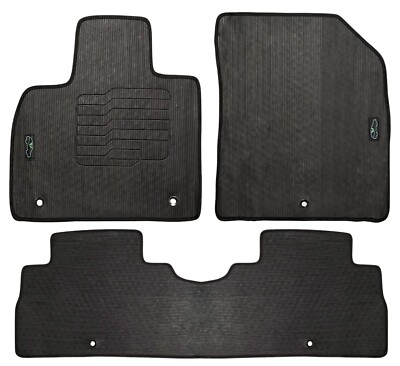 Floor Mats For 2020 to 2025 Hyundai Palisade All Weather Front and 2nd Row