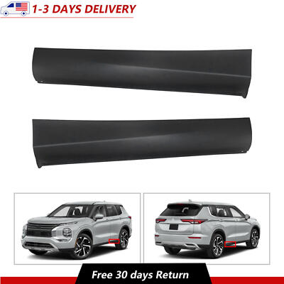 #ad #ad Left Right Rear Door Trim Molding Lower For 2022 2024 Mitsubishi Outlander $12.39