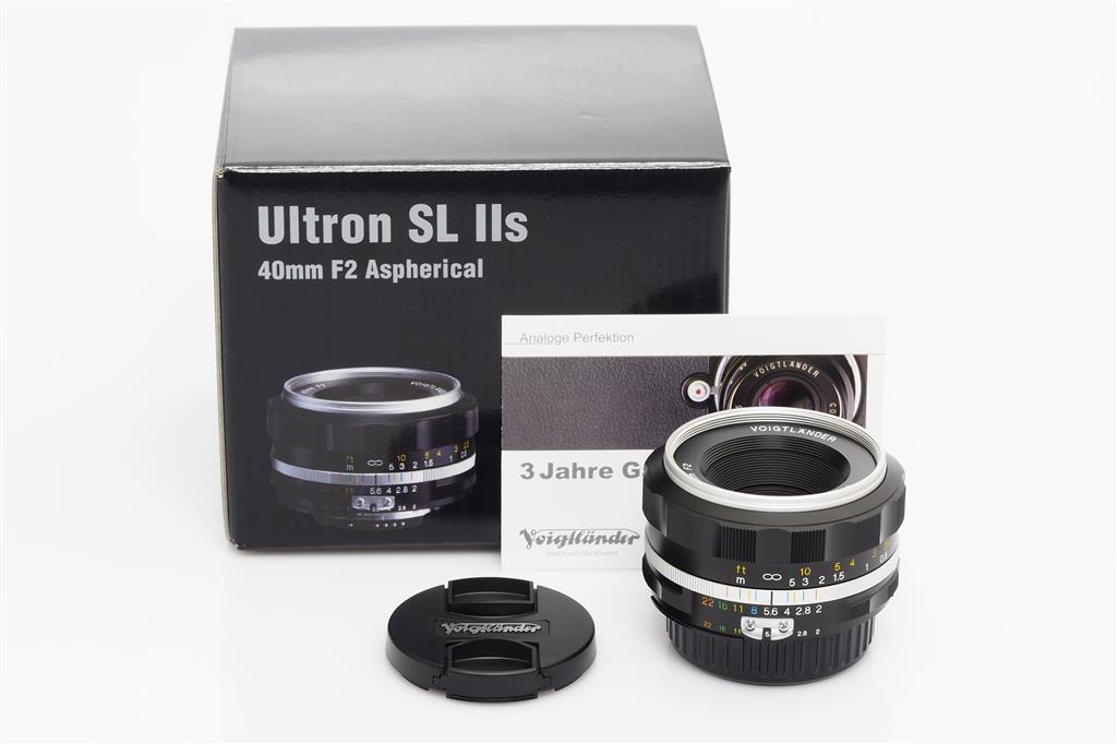 Voigtländer Ultron 2/40mm SLII-S Ais Chrome Per Nikon F-Mount (1721484324)