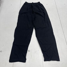 Women s Black Straight Leg Pullon Pants Size Small New