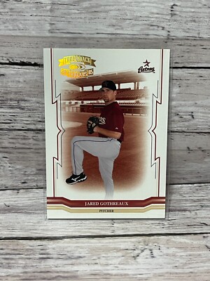 2005 Throwback Threads (#'d/100) Gold - #250 Jared Gothreaux