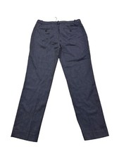 Theory Women's Size 10 Trousers Dress Pants Spring Navy Multi Adjunct NWT